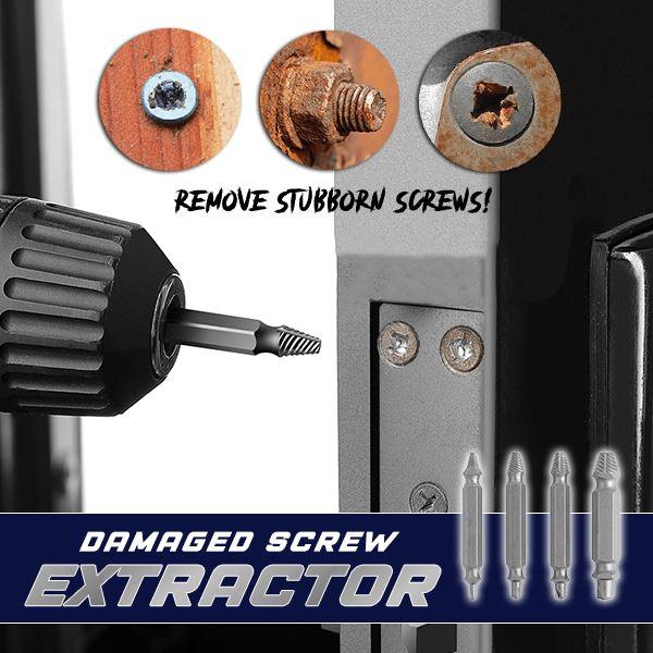 Damaged Screw Extractor ( Set of 4 )